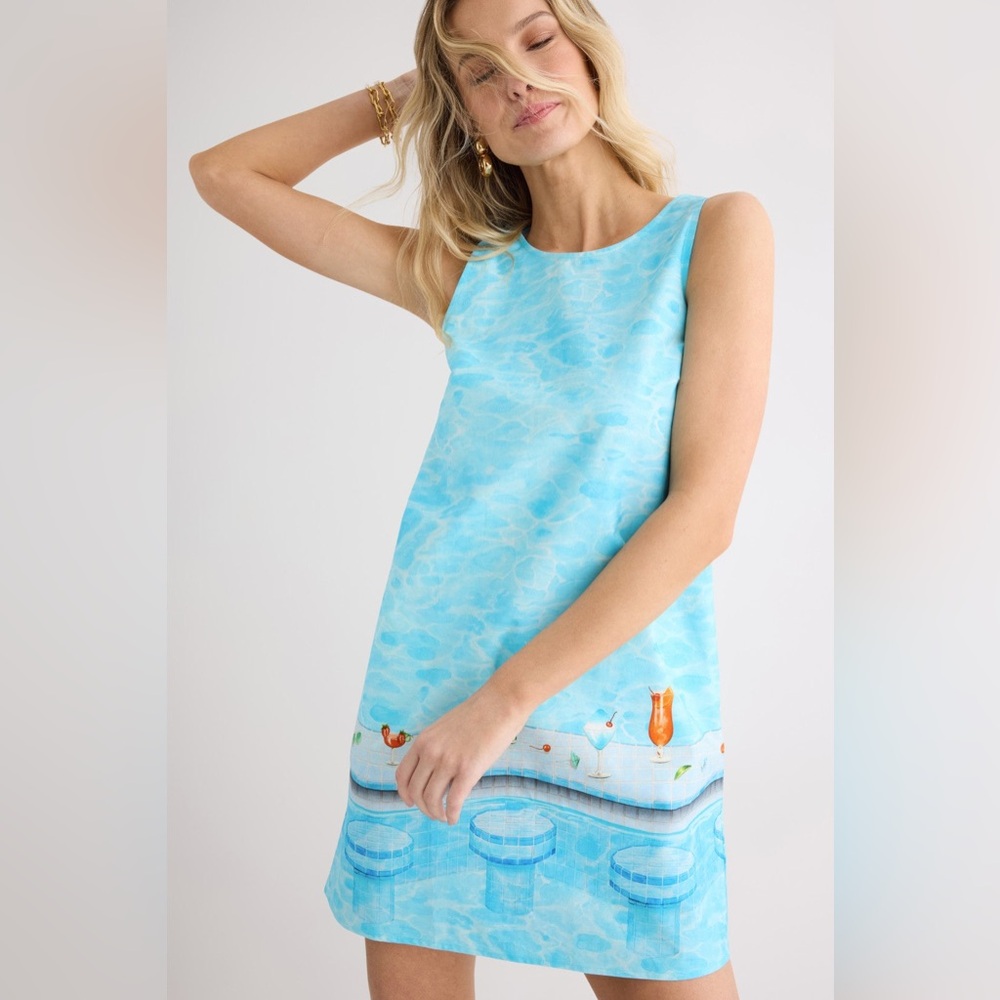 Rachel Antonoff Lola Swim Up Bar Mini Dress